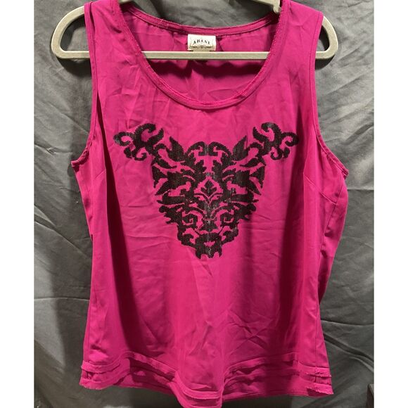 Ariat Women's  Sleeveless Blouse - Picture 1 of 4